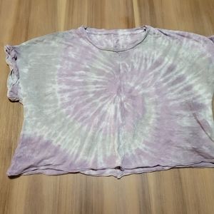 American Eagle Crop Top Tie Dye Size Small
